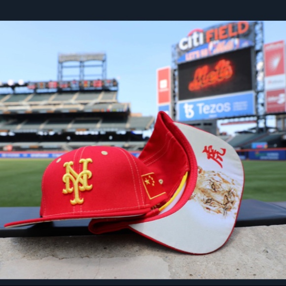 🇨🇳🧢⚾️ CHINESE CULTURE NY METS HAT